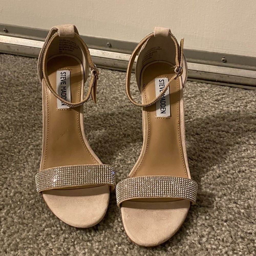 Steve Madden -Hight heels pink blush (New )